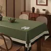 Mantel Festivo Rojo para Bodas, Impermeable, Resistente al Aceite, Lavable, Cubierta para Mesa de Café, Decoración de Habitación de Boda, Cubierta de Mesa