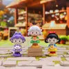 Adorno de Escritorio de Dibujos Animados Hada del Bosque Caja Sorpresa Juguete para Niños Artesanía de Resina Decoración del Hogar Regalo para Estudiantes