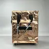 Bolsa Hulken de comercio exterior, se puede imprimir con logo, etiqueta tejida, adecuada para carritos de supermercado, ligera, gran capacidad, bolsa Hulken para el hogar