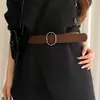 Cinto Retro de Camurça para Mulheres, Saia com Design Exclusivo, Cinto para Jeans, Acessórios, Cinto Casual de Alta Qualidade e Versátil