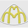 Pegatina de Coche Maybach de McDonald's Decoración Creativa Impresa en 3D Sorpresa para la Vida Diaria Imán para Nevera Pequeño Regalo