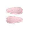 Amazon transfronterizo mini pinza BB para niños clip de tela con forma de gota de agua pinza lateral para flequillo estampado pinza para el pelo de niños pasador 3629