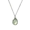 Collar Colgante Geométrico Irregular Fresco Más Vendido Europeo y Americano Cadena de Clavícula para Mujer Colgante Chapado en Acero de Titanio Oro 18K