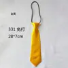 Venta al por mayor del fabricante Corbata pequeña gratis Color sólido Monocromático Estilo corto Lindos Accesorios decorativos casuales para uniformes Suéter