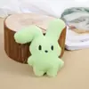 Pingente de Coelho de Pelúcia Macaron Estilo Ins Fofo Acessórios de Boneca Cartoon DIY Charms para Mochila Bolsa Venda por Atacado em Estoque