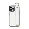 Adecuado para Funda de Teléfono Móvil Iphone18Promax, Funda Trasera Protectora de Cuero para Samsung S26Ultra, Correa de Muñeca, Hebilla de Anillo