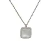 Collar de circonitas microincrustadas de plata para mujer, diseño con sentido del temperamento, moda, Internet, celebridades, diseño que combina con todo, cadena de clavícula súper llamativa.
