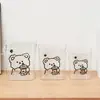 Caneta Bear Pen Conner Escritório Alunos do Ensino Fundamental Mesa Luz Luxo Simples Estilo Tubo de Caneta Crianças e Alunos Fofo Transparente Caneta Bear Pen Conner