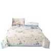 Colcha de verano de algodón 100% clase A, colcha de verano de algodón puro, colcha para aire acondicionado, colcha individual y doble, núcleo de colcha, envío directo de una pieza, compra al por mayor para regalos