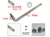 Llave Torx Hexagonal en Forma de L Forma de Arroz Llave Hexagonal Doble Cabeza Torx Antirrobo Forma de Estrella Forma de Arroz Destornillador Fabricante en Stock