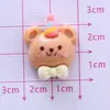 Urso Coelhinho Brilhante Fofo Resina Cola Creme DIY Acessórios de Grampo de Cabelo Feitos à Mão Patch para Capa de Celular Material para Copo d'Água