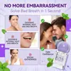 Spray bucal refresca-aliento más vendido de TEMU transfronterizo, fragancia de larga duración, eliminador de olores Spray bucal