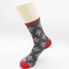 Calcetines navideños, calcetines festivos, calcetines de tubo de dibujos animados para mujer, calcetines transfronterizos, calcetines de regalo de Año Nuevo, calcetines rojos, fabricantes al por mayor