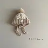 Estilo Coreano Niños y Niñas Otoño e Invierno Sombreros Nuevos Bebé Cálido Lana Protección para Orejas Niños al Aire Libre Engrosados Resistentes al Viento Sombreros