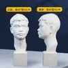 Estátua de Gesso para Jovens de Guangdong 60cm Auxílios de Ensino de Arte Cabeça de Gesso Estúdio Escultura de Gesso de Uso Comum Cabeça de Gesso