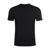 Camiseta de hombre estilo Di, color liso, cuello redondo, manga corta, transpirable, de secado rápido, antiarrugas, adecuada para correr, entrenamiento físico y fitness