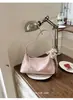 Bolsa de Ombro Única de Alta Qualidade e Estilosa para Mulheres, Nova Tendência Primavera/Verão 2026 Bolsa Transversal Baguete para o Dia a Dia