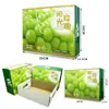 Caja de Empaque Caja de Uva Rosa Sol Caja Vacía de Fruta Caja de Empaque de Uva Verde Qingwang Caja de Regalo Lista para Usar Se Puede Personalizar