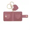 Amazon Transfronterizo Suministro Transfronterizo Bolso para Álbum de Fotos de Cuero Llavero de Foto de Pareja Colgante de Bolso Portátil Stock Disponible