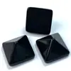Atacado do Fabricante Quartzo Rosa Lápis Lazúli Pedra Solta Pirâmide Colar Simples e Estiloso Pingente Artesanato de Pedras Preciosas Joias DIY