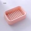 Caja Escurridora de Jabón para Baño del Hogar, Jabonera Escurridora de Doble Capa, Caja de Jabón de Plástico Creativa para Baño de Viaje
