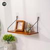 Estante de Pared Instalación Tienda de Flores Estante Multicapa Estante de Pared Simple de Madera Colgante de Pared Almacenamiento Partición Simple