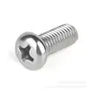 Tornillos para máquina de acero inoxidable 304 con cabeza de cruz M3, pernos con cabeza de lenteja y ranura de cruz M4, surtido de tornillos pequeños