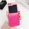 Adecuado para Samsung Zflip8 Silicona Líquida Gradiente Magnético Zflip 30% de descuento Pantalla Plegable Película Protectora para Lente Funda de Teléfono Zflip6
