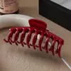 Clip para el pelo de tiburón de silicona suave nuevo para Amazon transfronterizo clip para el pelo suave protección anti-colisión clip para la nuca anticaída del cabello