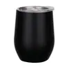 Swig12oz Casca de Ovo Copo por dentro e por fora 304 aço inoxidável Térmica a Vácuo copo taça de vinho tinto carro em forma de U Barriga Grande Copo de Ovo