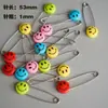 Etiqueta de pin calabaza tienda de ropa etiqueta pin de hebilla broche pin fijo ropa grande clip de papel de seguridad para niños