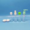 Vendas Diretas da Fábrica 50ml 60ml Kit de Viagem Frasco Cosmético Frasco Plástico Frasco de Loção Tônico Shampoo Portátil