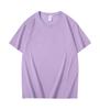 Playera de Manga Corta para Hombre de Algodón Puro Pesado de 220g para Verano, Playera Casual Holgada de Cuello Redondo, Top Unisex, Camiseta Publicitaria con Estampado de Logotipo