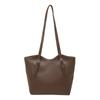 2025 Primavera Nuevo Estilo Coreano Textivo Bolso Tote Grande de Axila Moda Casual Simple para Ir al Trabajo Bolso de Hombro de Mano