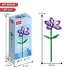 Bloques de Construcción Serie Flores Puzzle Lele Brothers Bloques de Construcción de Partículas Pequeñas Ensamblaje Rosa Simulación Compatible con un Modelo de Bloques de Construcción Alto
