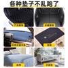 Parche adhesivo de velcro de doble cara para alfombrilla de coche, antideslizante, resistente a altas temperaturas, con fijación invisible