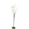 Decoración de Boda Árbol de Bolas de Felicidad de 11 Cabezas Luz Guía para Camino de Boda Adorno Luminoso de Hierro Galvanizado Accesorios de Arreglo de Boda Luz Decorativa