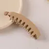 Pinza para el pelo de plátano con estampado de leopardo para mujer, nuevo estilo 2026, pinza de torsión elegante, pinza vertical para coleta alta en la parte posterior de la cabeza