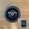 Neumáticos Universales Resistentes al Desgaste para Autocaravanas Adaptación Multimodelo Ruedas Plegables para Coche de Camping Ruedas Rodantes Accesorios Rueda con Rodamiento de Goma