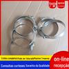 Acessórios para escavadeira Strength Merchant Oil Pipe Hoop Grampo de junta de tubo de óleo Conexão rápida Grampo de flange de cabeça de tubo