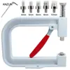 Máquina para Perlar, Herramienta Manual de Perlado a Presión Manual sin Perforar, Herramienta de Perlado de Cuatro Garras, Accesorios para Joyería Hecha a Mano, Herramienta de Perlado con Garras