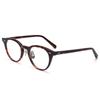 H150 Tartaruga Cabeçuda Armação de Óculos de Alto Padrão Estilo Simples Extremo Óculos de Lentes Planas Armação Redonda Feminina Masculina Altamente Disponível Óculos de Lentes de Grau
