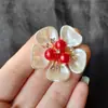 Liga Flor DIY Ventilador Redondo Pacote de Material Decorativo Casamento Ventilador Árvore de Pérolas Ameixa Chinoiserie Acessórios Artesanais para Noiva