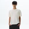 Camiseta de Manga Corta Fresca de Seda Hielo de Verano Estilo Old Money de Lujo Ligero para Hombre Versátil Transpirable Holgada Casual Tejido