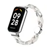 Adequado para Pulseira de Relógio Redmi Band 2 Pulseira de Bracelete Fashion Vazada Xiaomi Smart Band 8Active