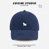 Boné de Baseball Bordado com Pônei Estilo Retrô Japonês para Homens e Mulheres, Estilo Coreano, Circunferência da Cabeça Grande, Emagrecimento Facial, Boné Bico de Pato para Casais, Casual e Versátil