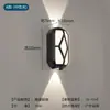 Luzes de Parede Externas Mais Vendidas para Iluminação Decorativa, Iluminação de Terraço Personalizada à Prova d'Água para Hotéis, Iluminação Criativa de Pátio