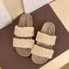 2026 Zapatillas de Lana de Cordero con Suela Gruesa para Mujer, Modernas y Versátiles para Usar al Aire Libre, Sandalias Casuales para el Hogar
