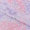 Mancha Teñido Anudado Piel de Conejo Estampado en Caliente Láser Mariposa Pequeña Terciopelo Felpa de un Solo Lado Tela Estampada en Caliente Equipaje Tela para Juguetes