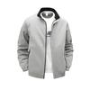 2025 Primavera e Outono Nova Jaqueta Masculina Casual Slim-fit Gola Jaqueta Bordada Jaqueta Com Zíper para Homens